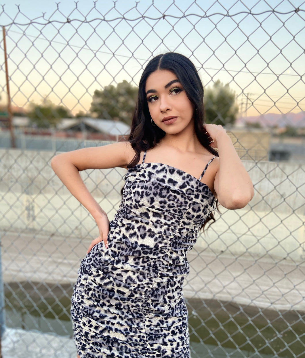 WILD CHILD LEOPARD DRESS